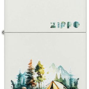 Zippo Lighter - Camping Design