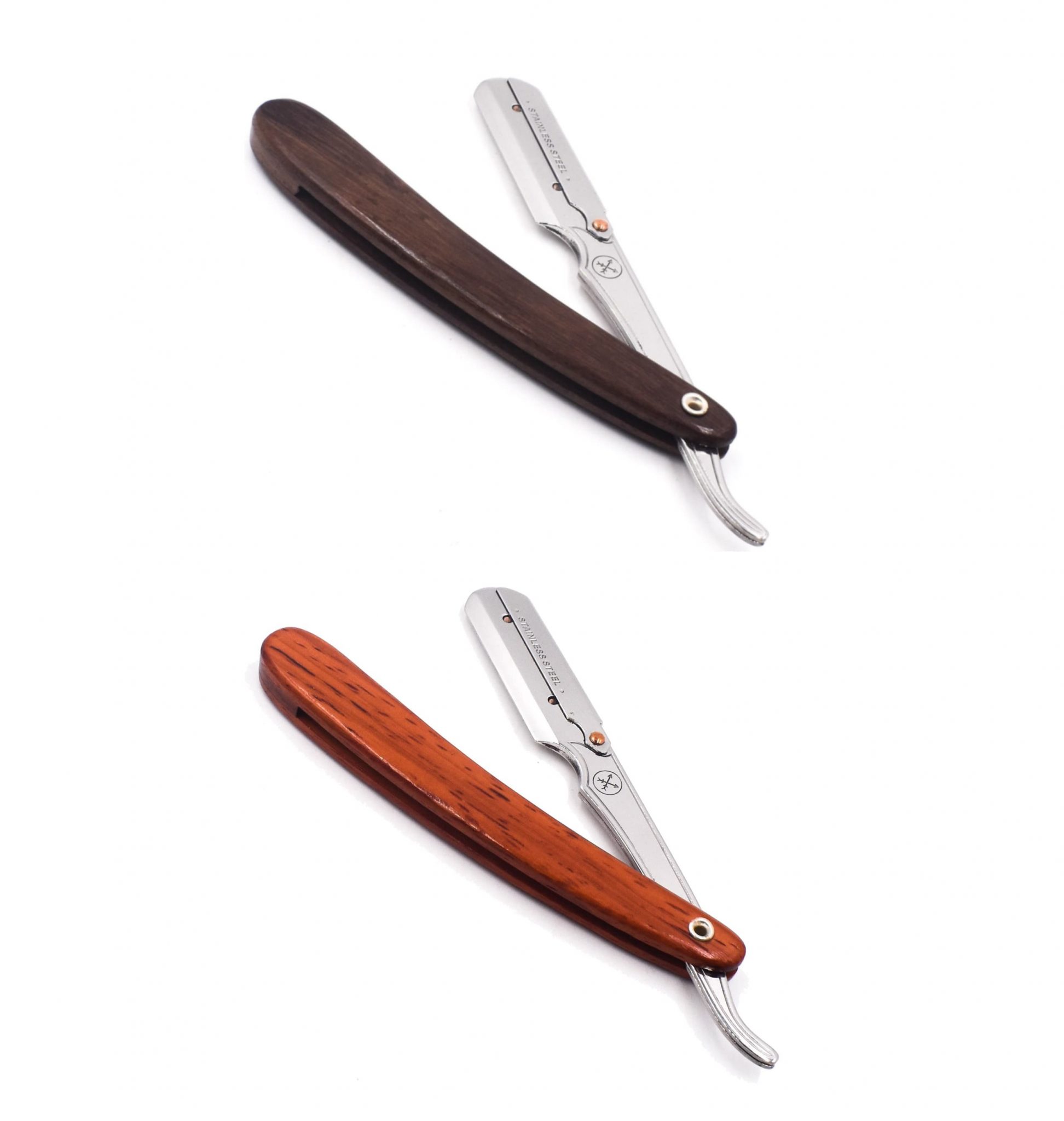 Parker Barber Straight Razor Wood Handle Village Cigar Company