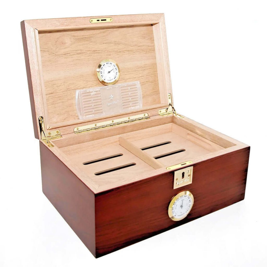 Cigar Star Classic Bubinga Humidor Village Cigar Company &